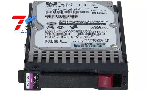 HDD HP G1 G7 300GB 6G 10K 2.5 SAS - 507127-B21